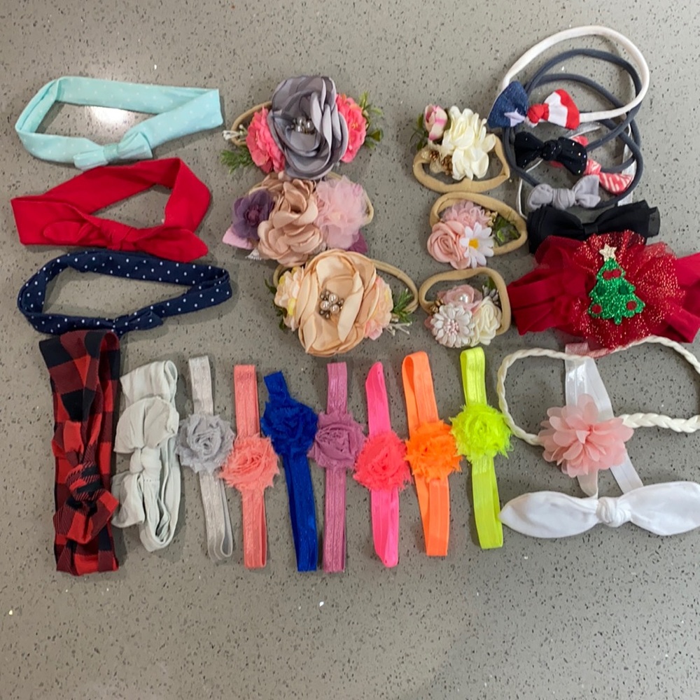 Baby girl headbands 0-12 month